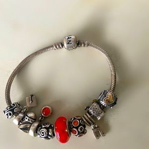 Pandora Bracelet with charms